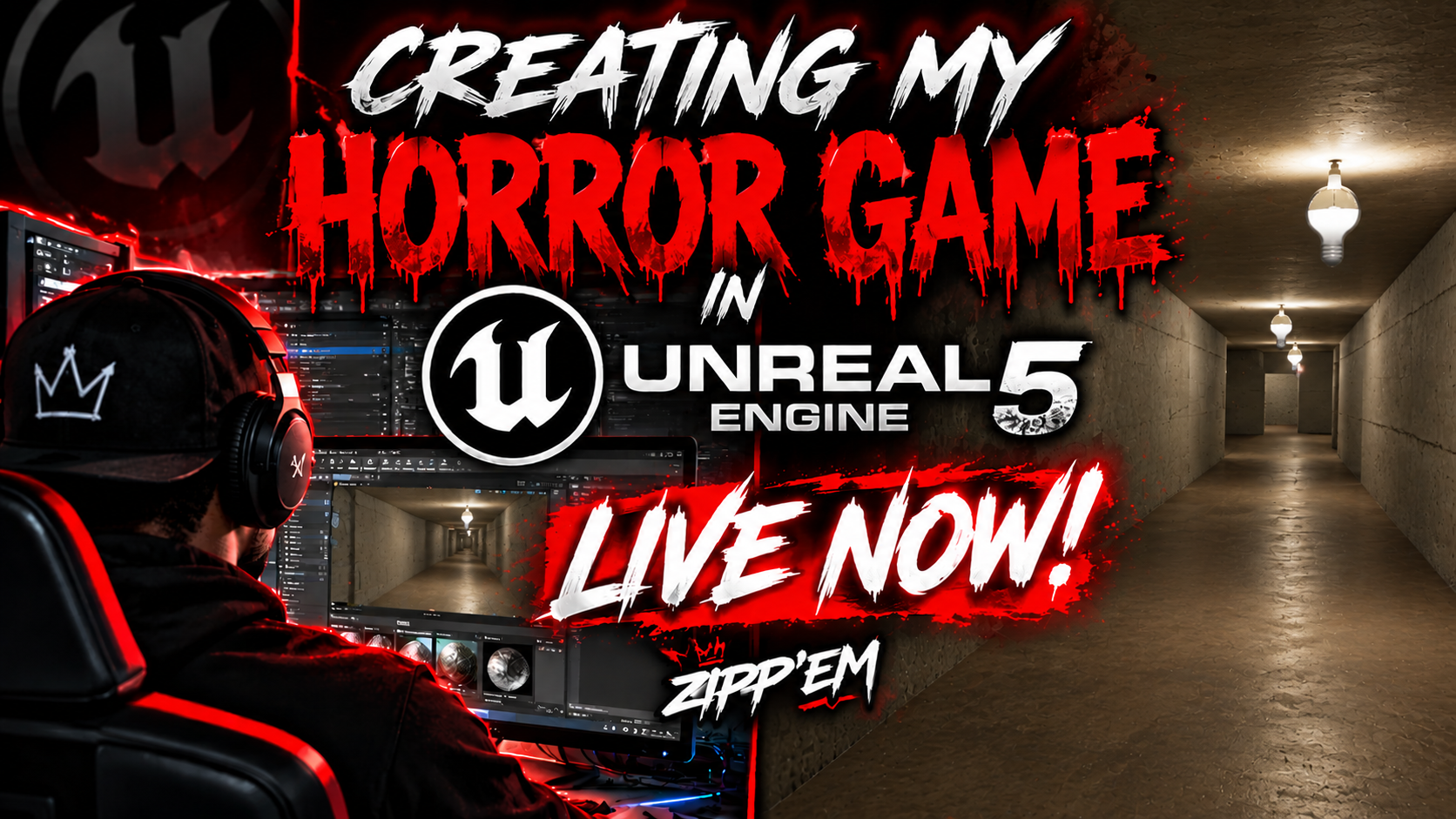 UNREAL ENGINE 5 | CREATING HORROR GAME