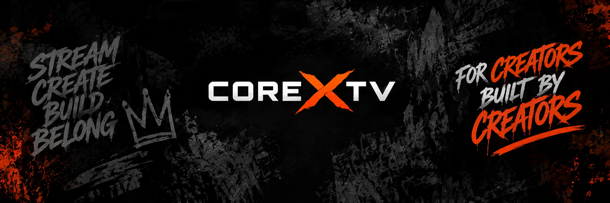 COREXTV — Stream. Create. Build. Belong. For creators, built by creators.